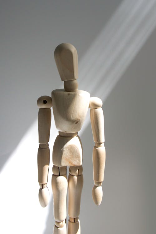 Free A Wooden Mannequin Stock Photo