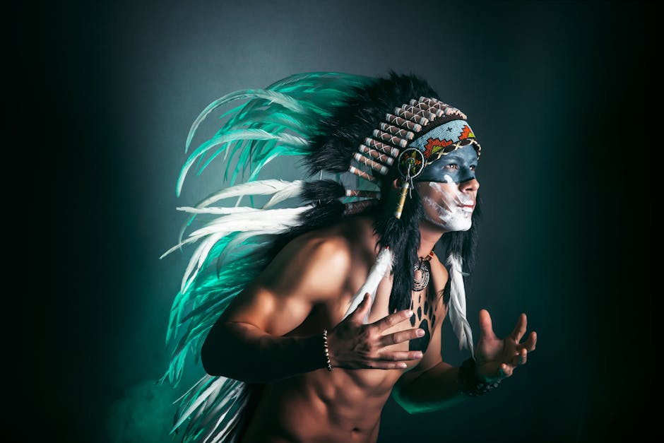 Native American Chief Photography