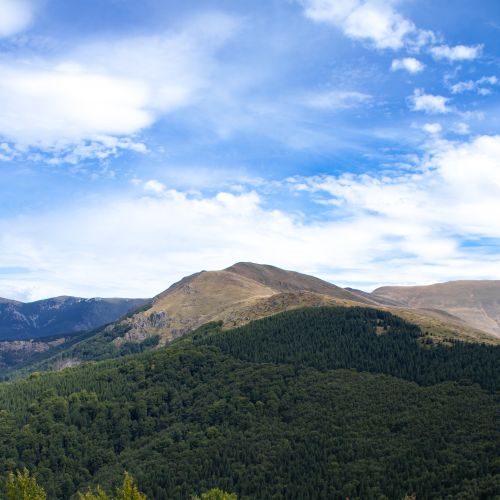 Free stock photo of green mountains, mountain, nature Stock Photo