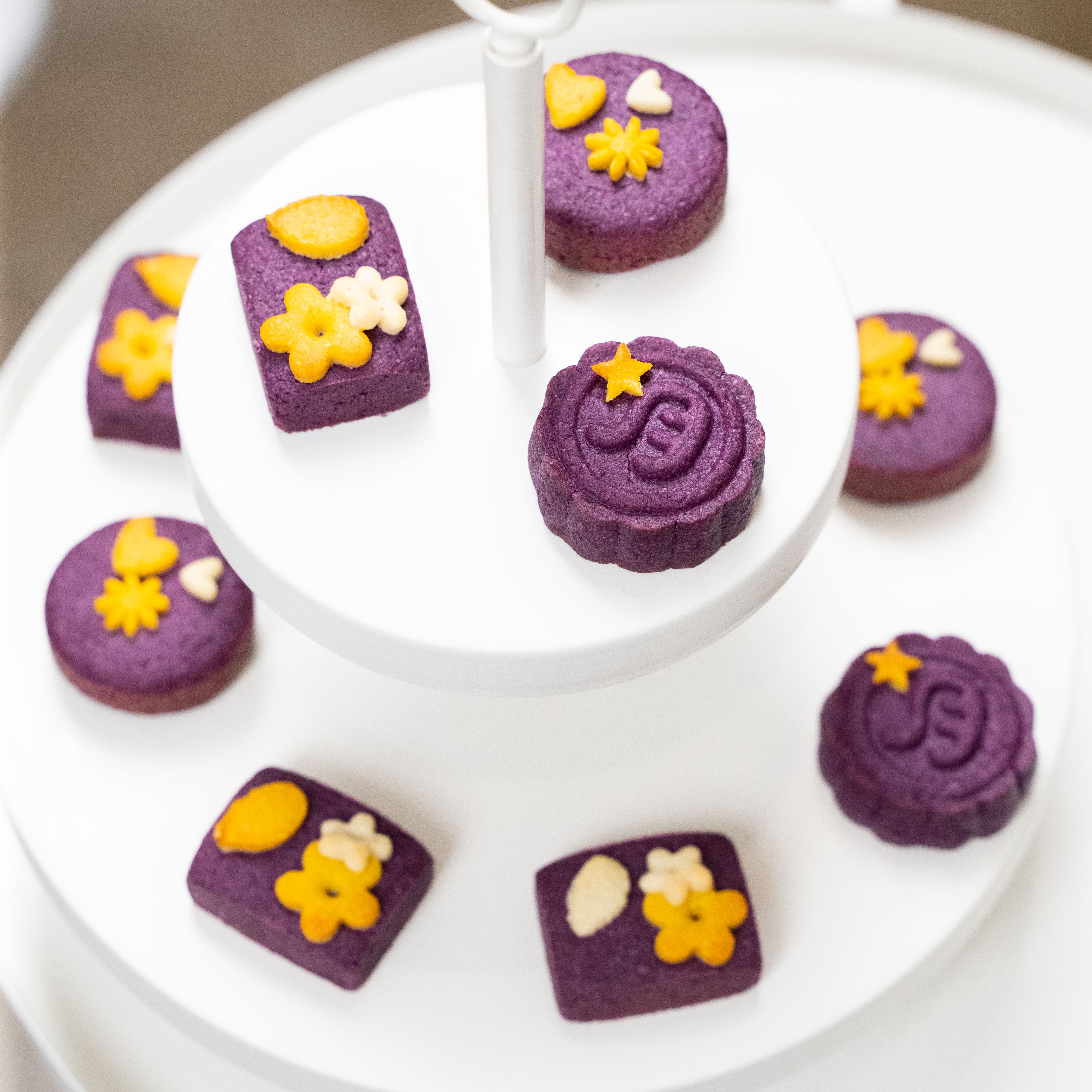Pastries on a Cake Stand