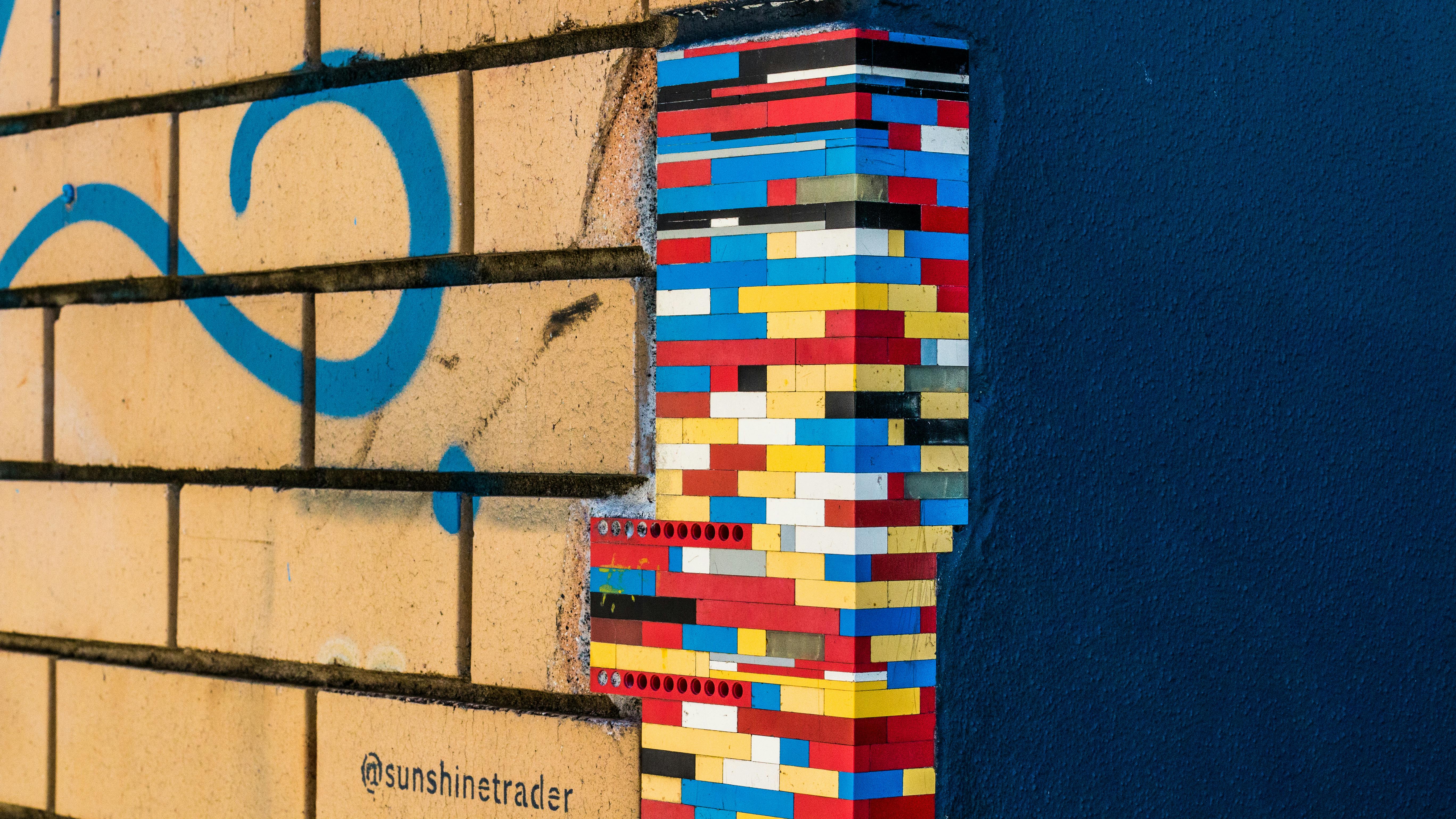 Gratis lagerfoto af lego, minimalisme, streetphotography Lagerfoto