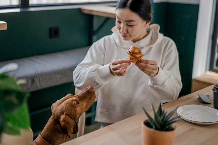 Girl Holding Cake