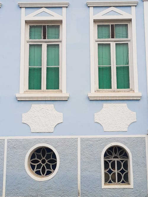 Close-up of an Ornamented Facade 