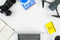 Modern Electronic Devices on White Table