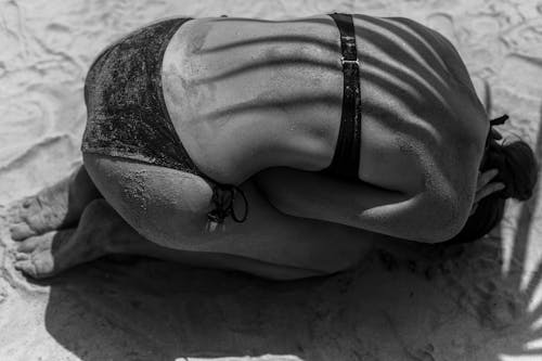 Imagine de stoc gratuită din alb-negru, bikini, corp