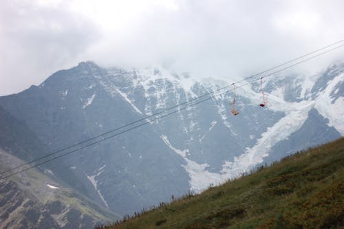 Cable Car in Mountains 