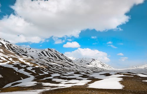 Worm's Eye View Photography of Alps Mountains