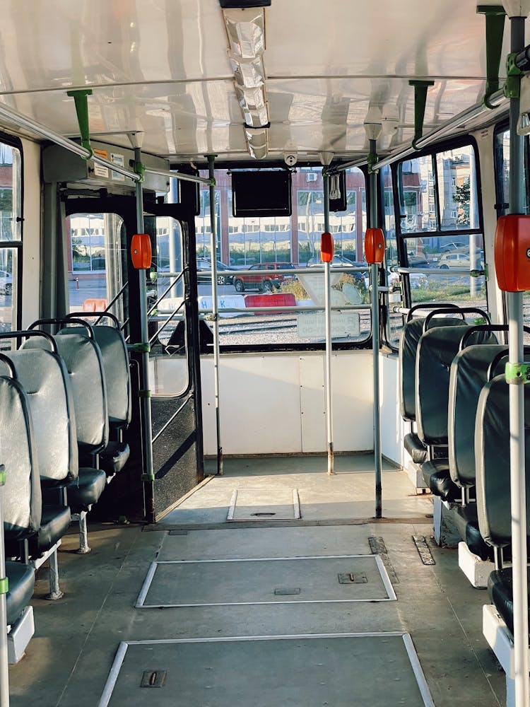 Interior Of A Tram 