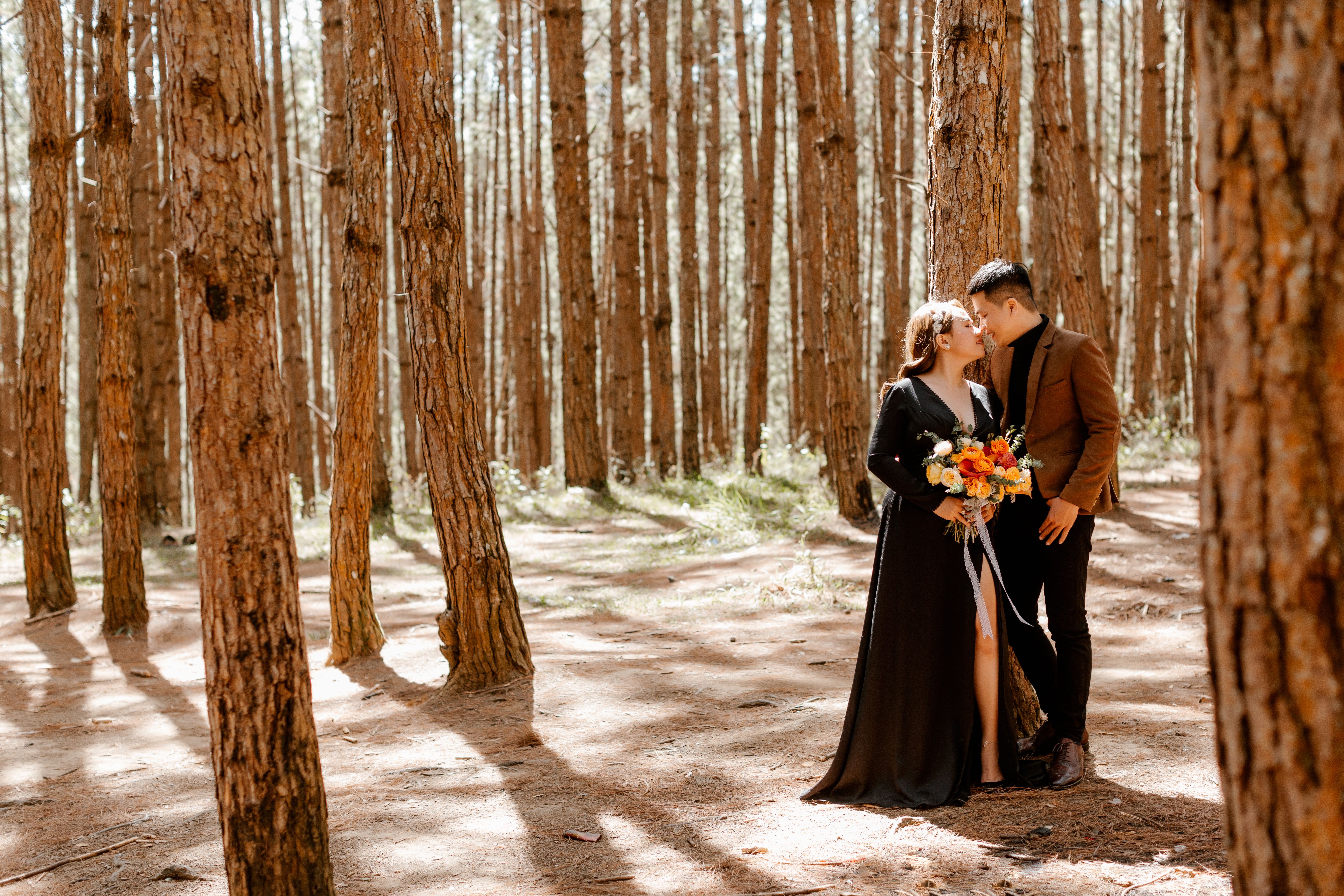 A Couple Wearing Traditional Clothes · Free Stock Photo