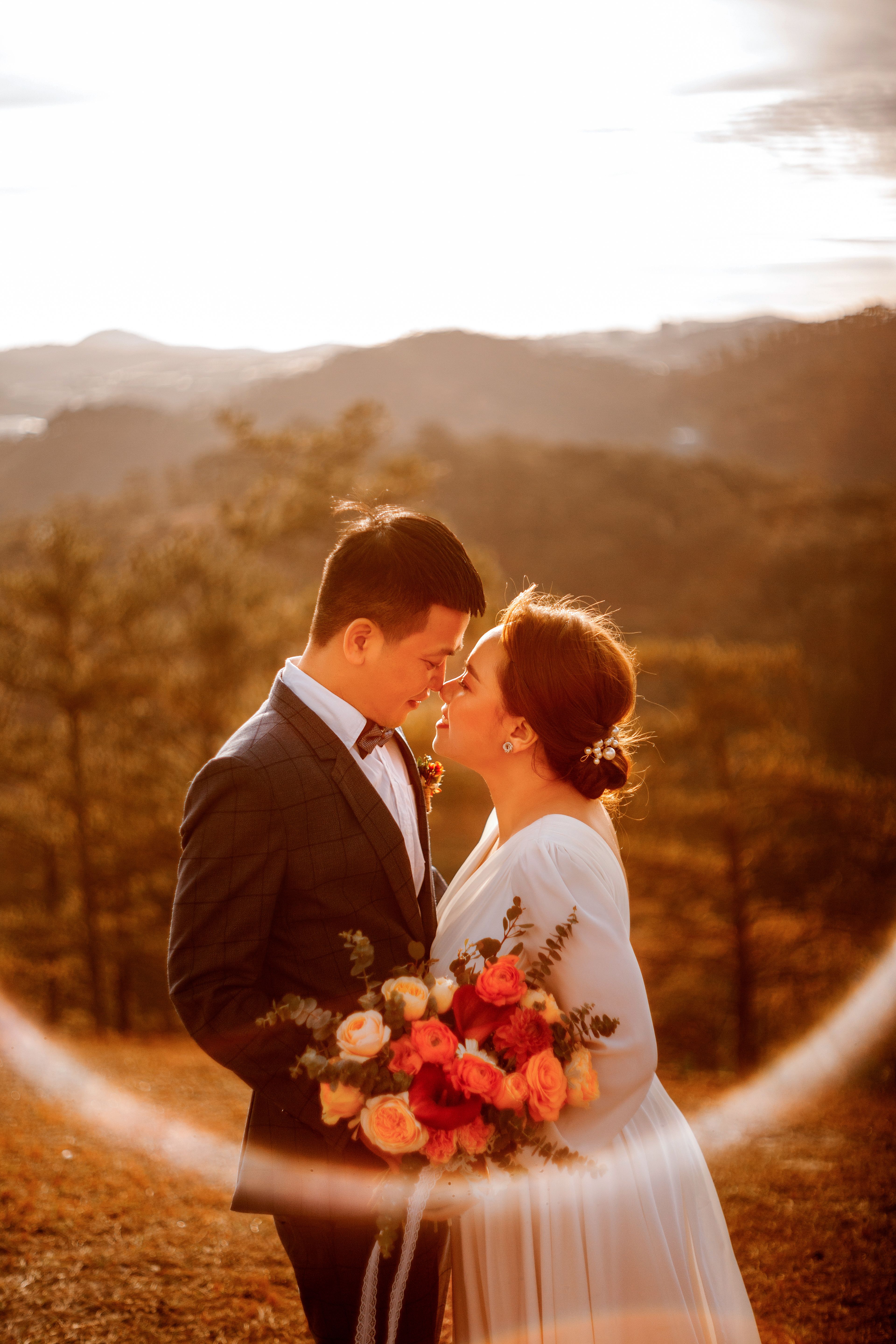 A Couple Wearing Traditional Clothes · Free Stock Photo