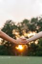 Person Holding Sun