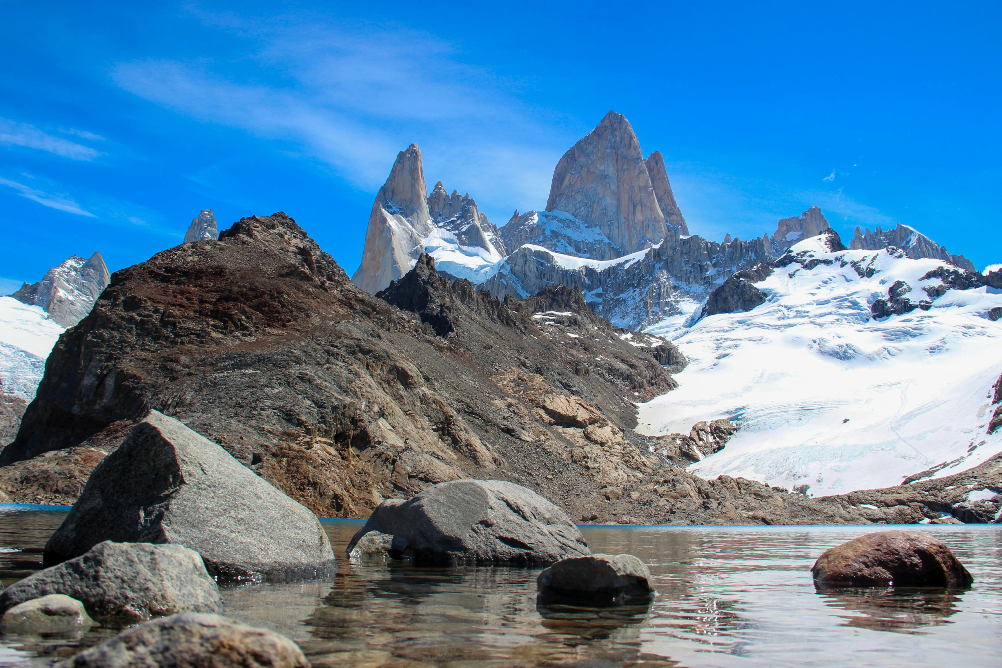 Snow Covered Mountains · Free Stock Photo