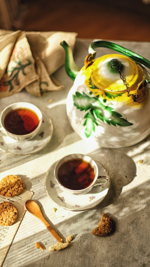 Imagine de stoc gratuită din băutură, ceai, ceainic