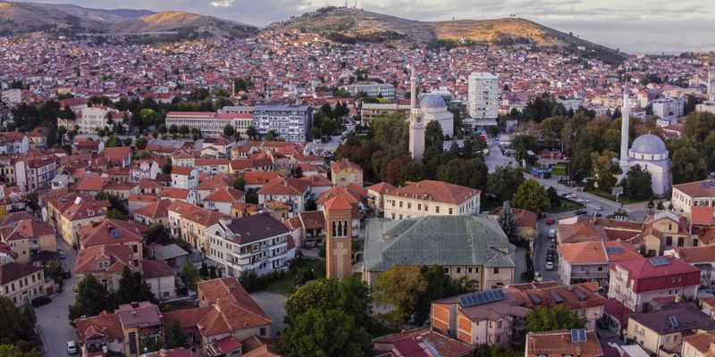 Bitola desde el aire