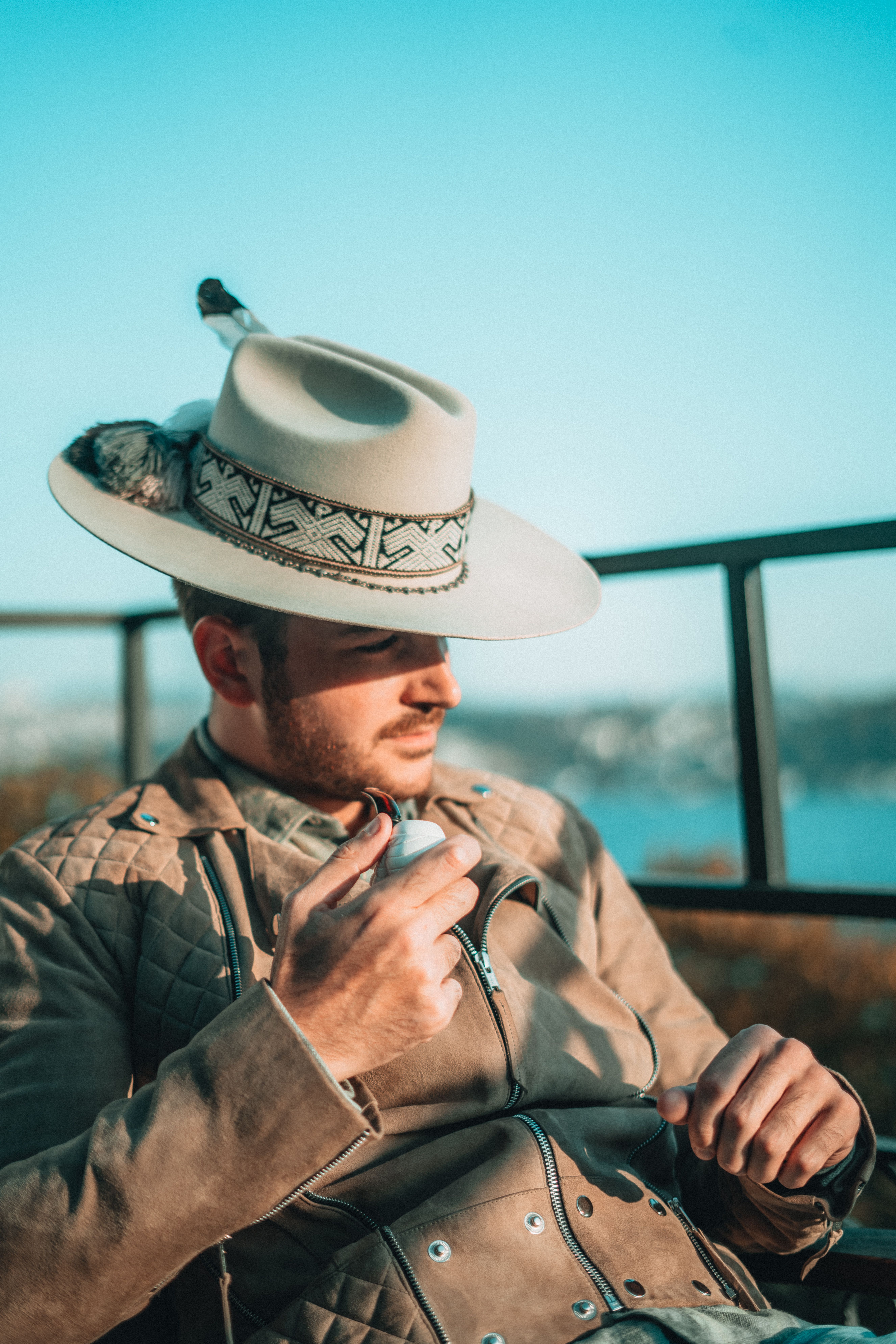 Man Wearing Cowboy Hat · Free Stock Photo