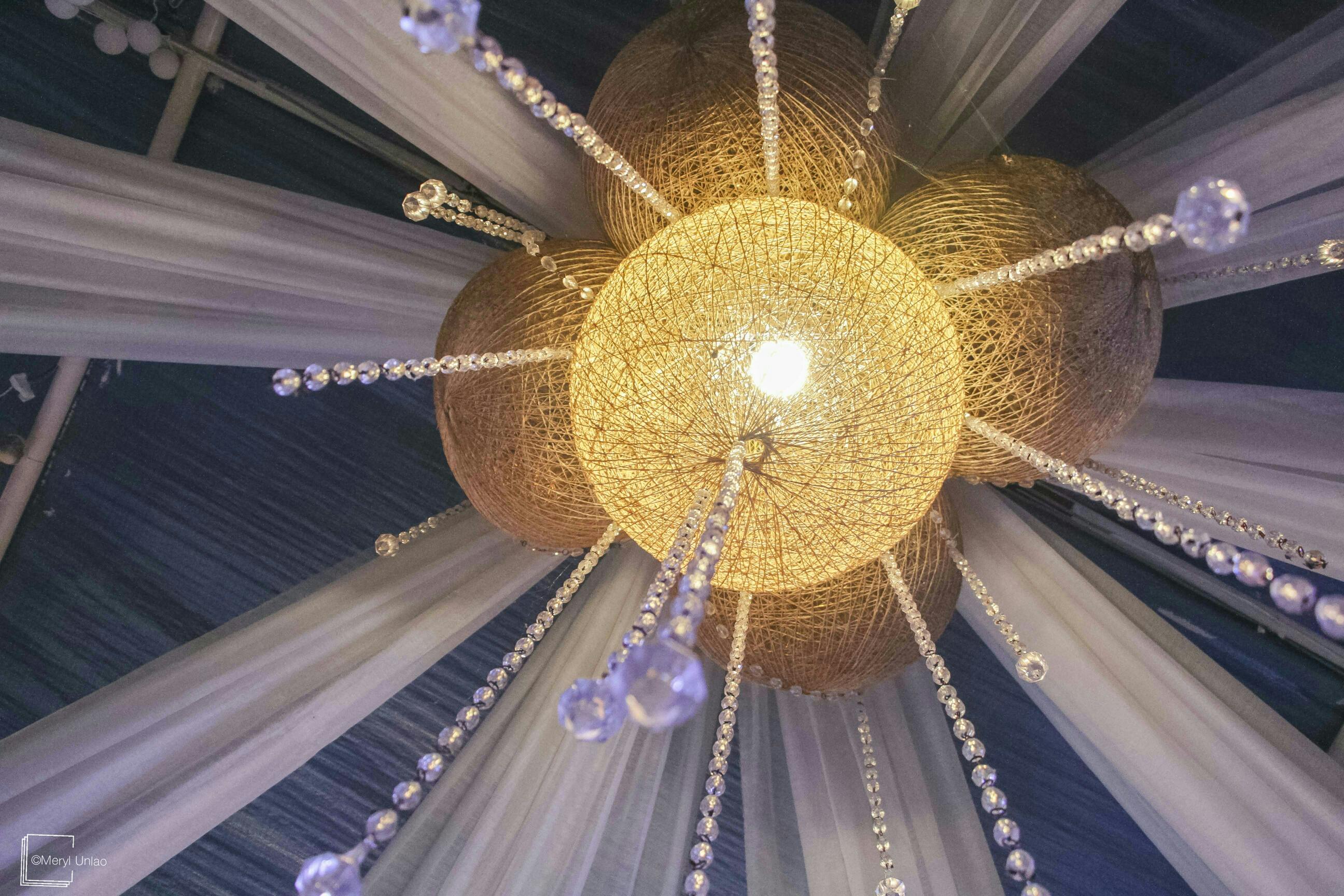 Free stock photo of ceiling lights, chandelier, lights