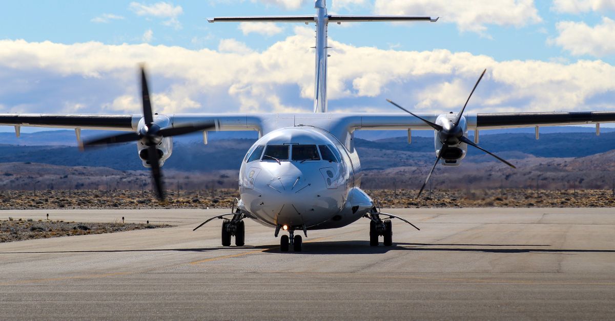 ATR42 aircraft