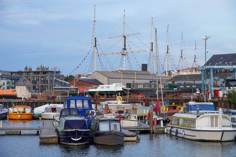 Boats In A Harbor