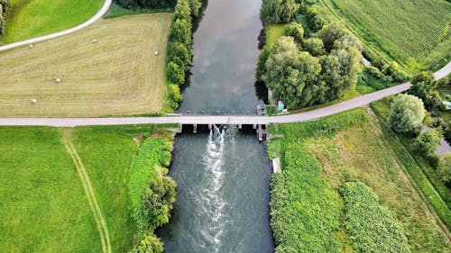 Kostenloses Stock Foto zu agrarland, bauernhof, brücke