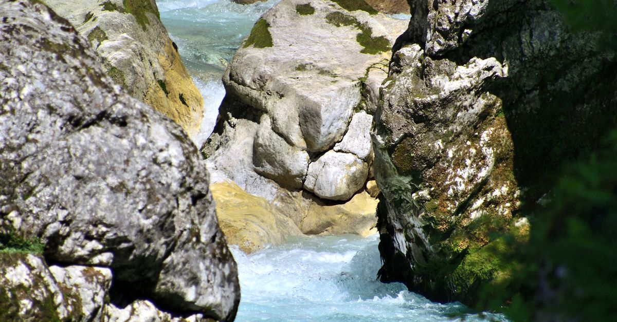 Natural Formations Rivers Rock Formations in a River · Free Stock Photo