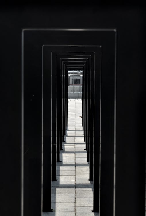 Gray Hallway