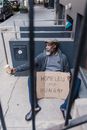 A Man Asking for Alms