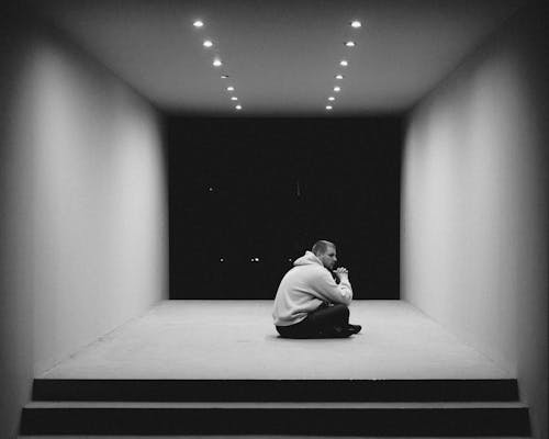 Free Бесплатное стоковое фото с монохромный, мужчина, одиночество Stock Photo