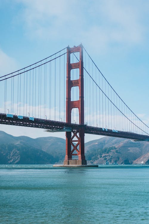 Kostnadsfria Kostnadsfri bild av Golden Gate-bron, kalifornien, san francisco Stock foto