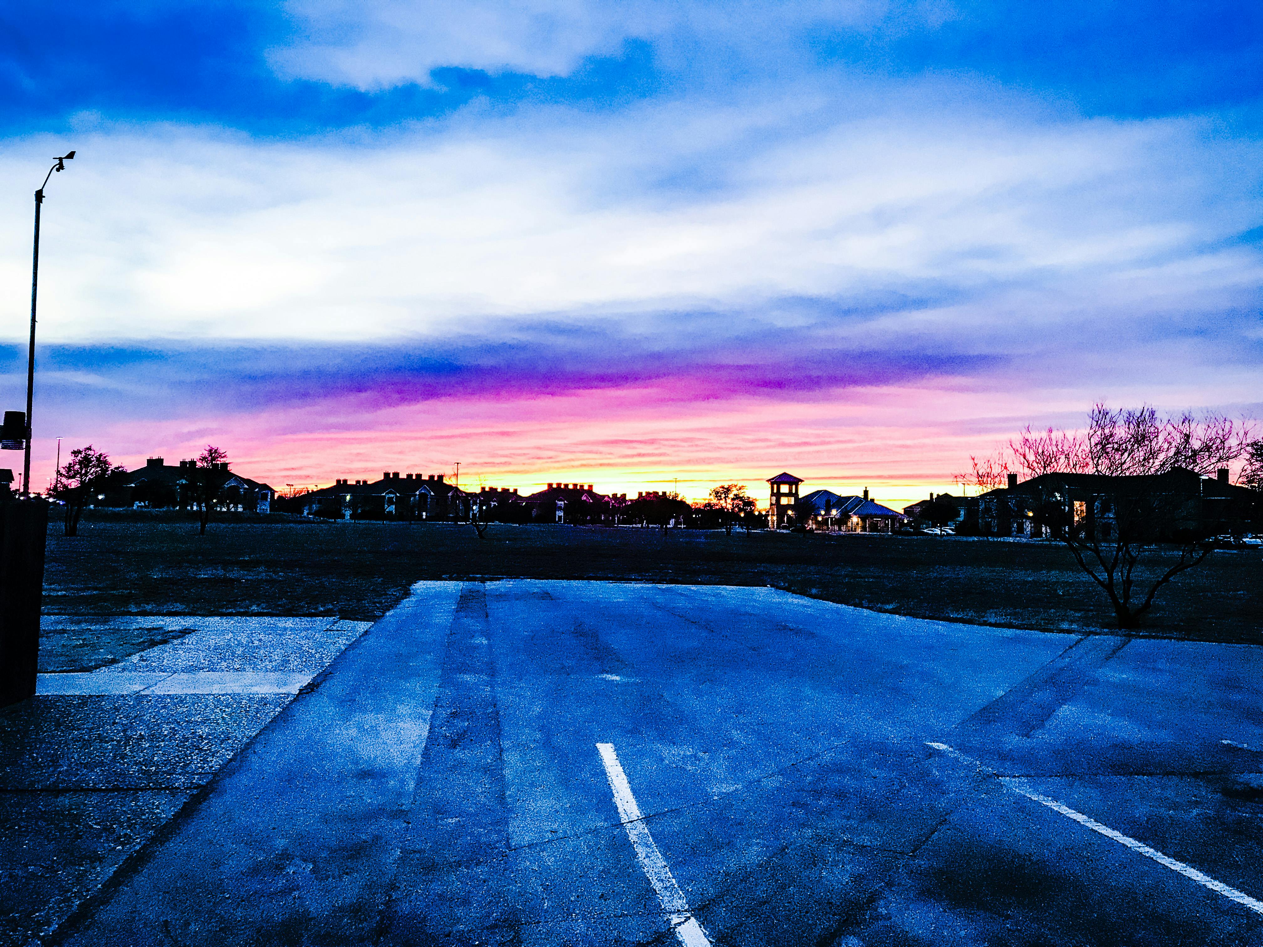 Free stock photo of blue sky, dramatic sky, purple sky