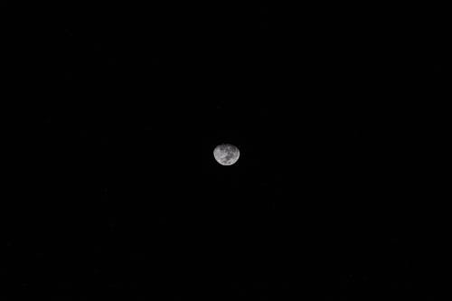 Foto d'estoc gratuïta de Cel fosc, fons de pantalla hd, fotografia de lluna