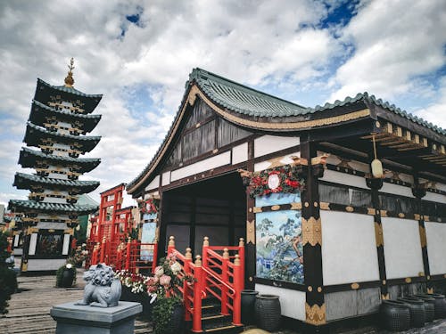 Ingyenes stockfotó épület, hagyományos, japán esztétika témában