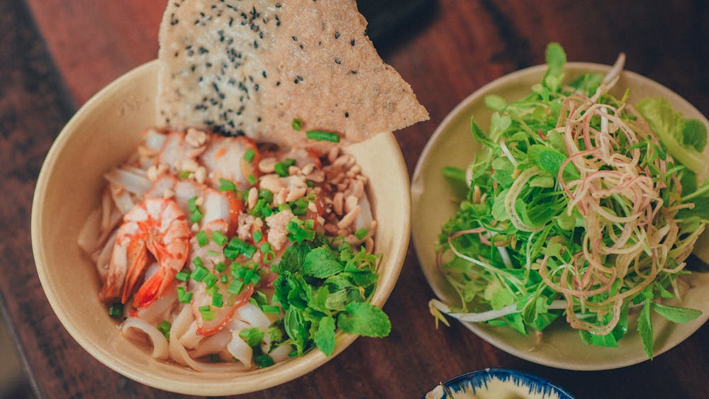 Fresh Vietnamese Mint Spring Rolls