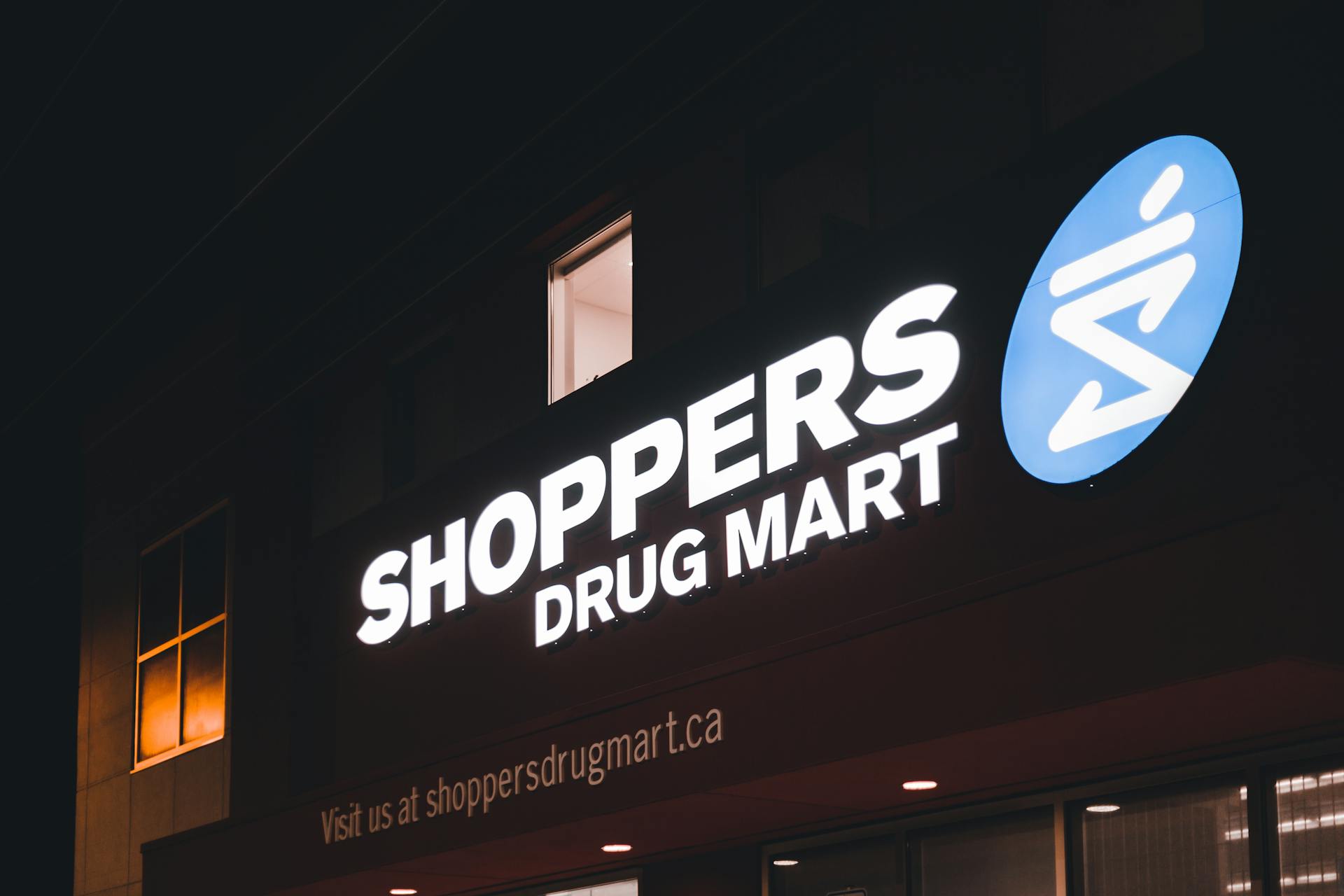 A Sign Above a Store