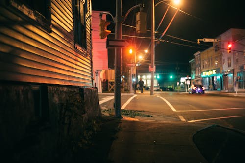 City Street at Night