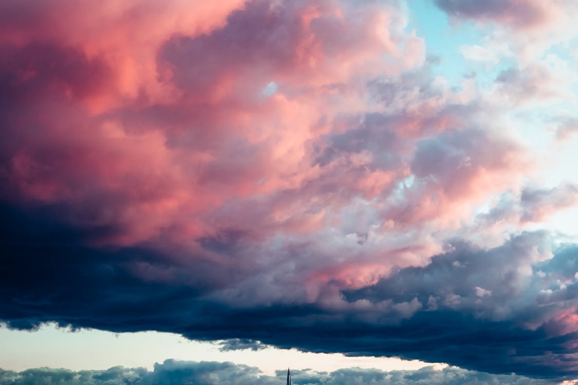 Foto profissional grátis de céu com cores intensas, clima, majestoso