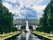 The Peterhof Palace in St Petersburg, Russia