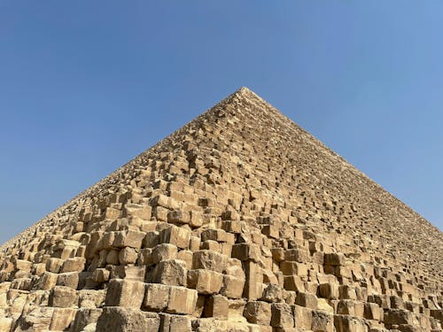 Бесплатное стоковое фото с голубое небо, достопримечательность, египет