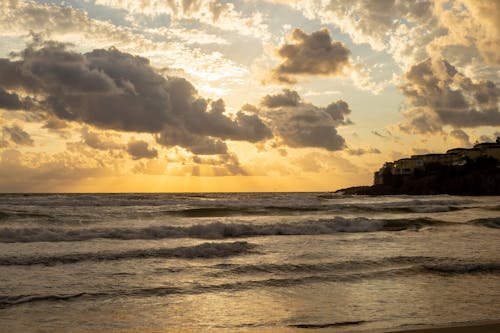 Free Sunrise at the Beach Stock Photo