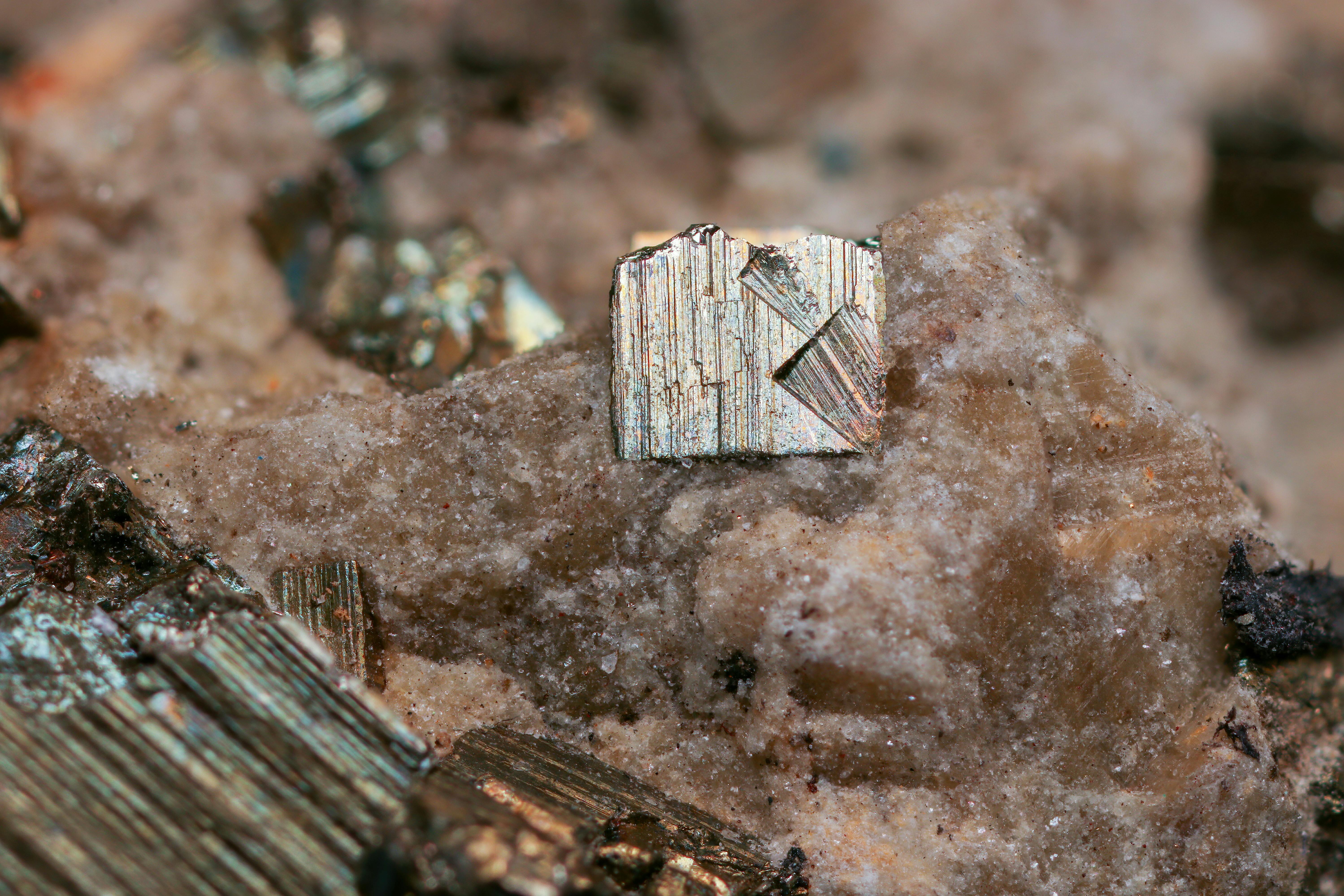 Close-up of Pyrite · Free Stock Photo