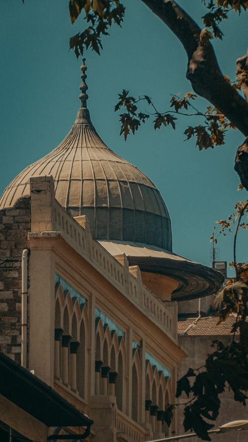Free Vertical shot of a historic dome and ornate building in a sunny setting. Stock Photo
