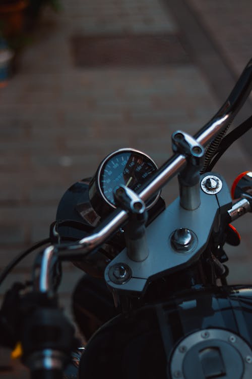 Free Speedometer of Motorcycle Stock Photo