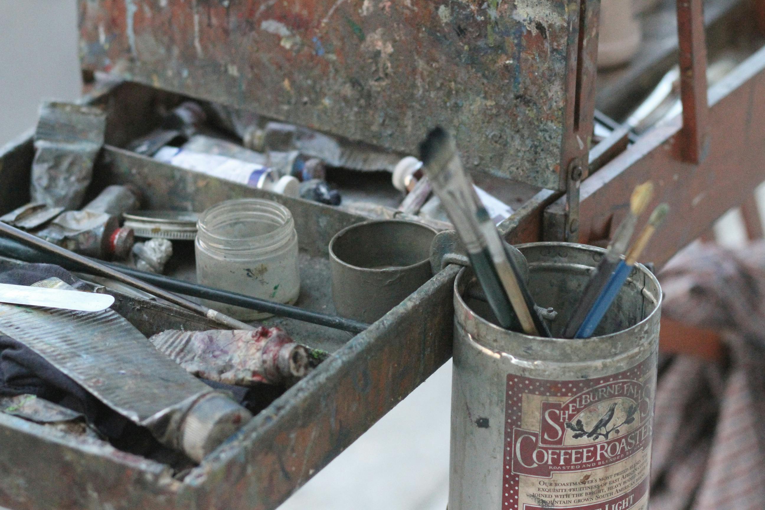 Free stock photo of artist, create, oil paints