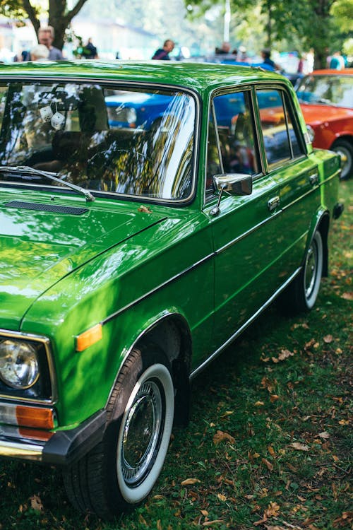 Gratis arkivbilde med bil, grønn, klassisk