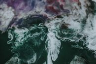 Close-up of Abstract Painting