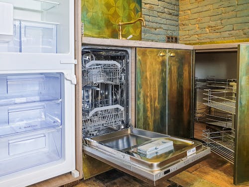 Empty Kitchen Dishwasher