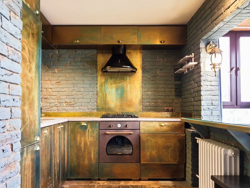 A customer kitchen