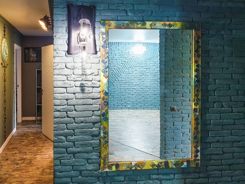 Diamond Shape Designer Mirror