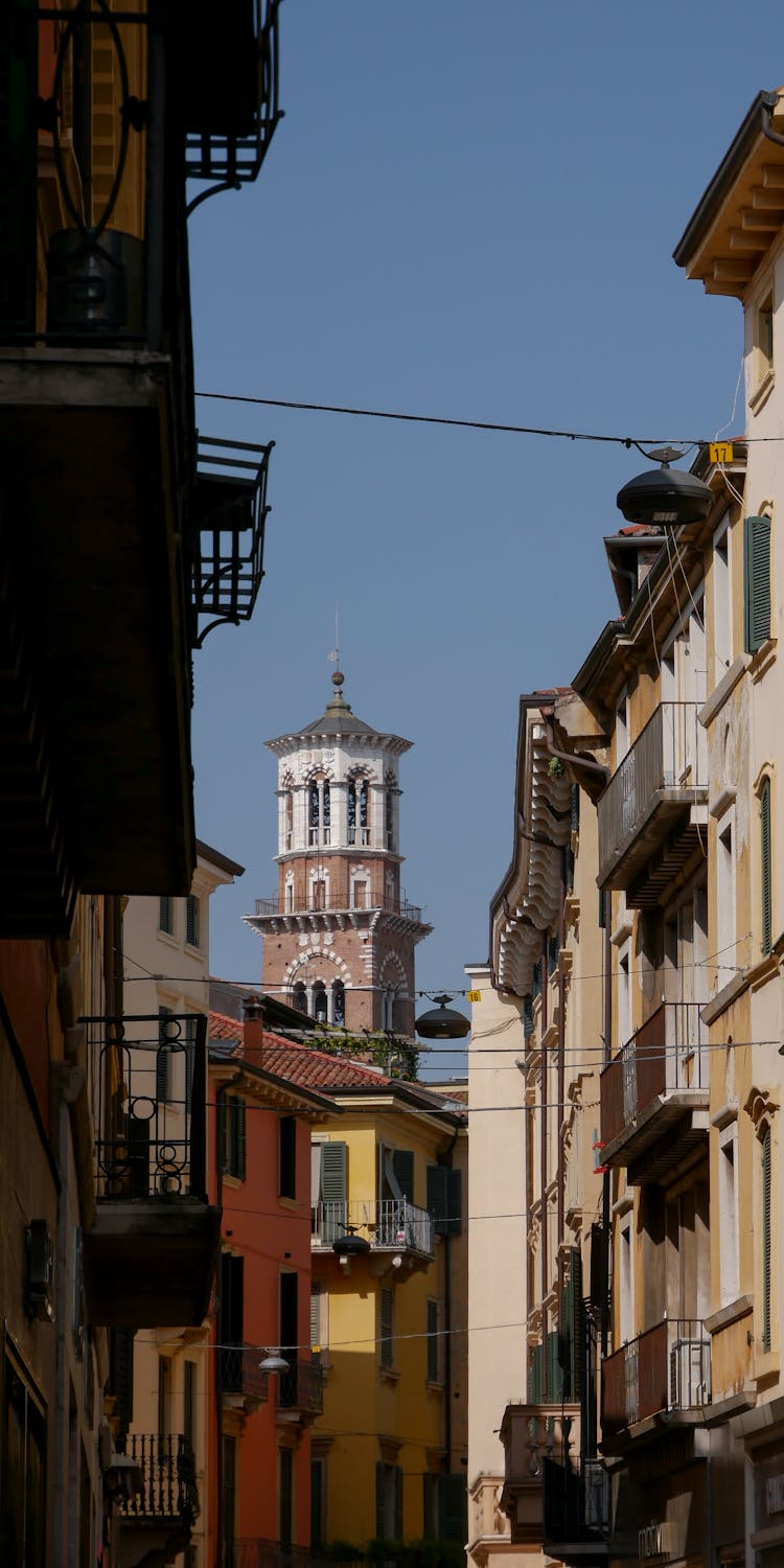 Torre Dei Lamberti In Italy