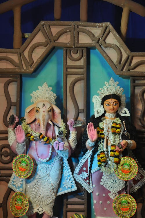 Kostenloses Stock Foto zu durga puja, gottheit, hindu-gott