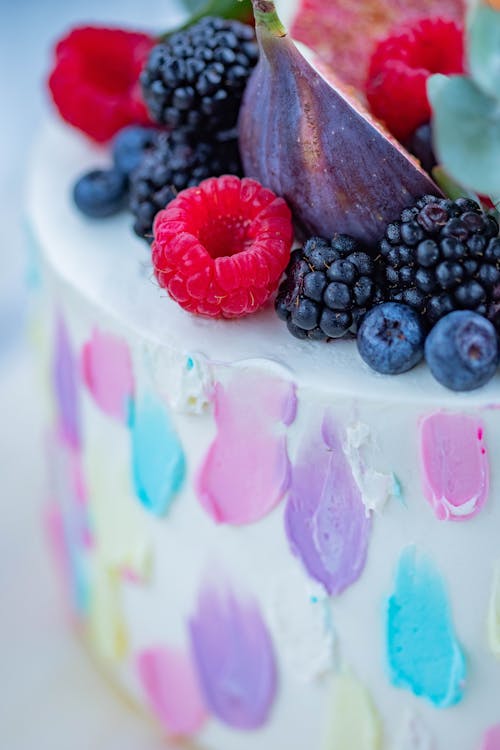 Gratis stockfoto met blackberries, blauwe bessen, detailopname
